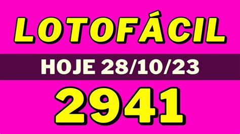 lotofácil 2941 - lotofacil 2918